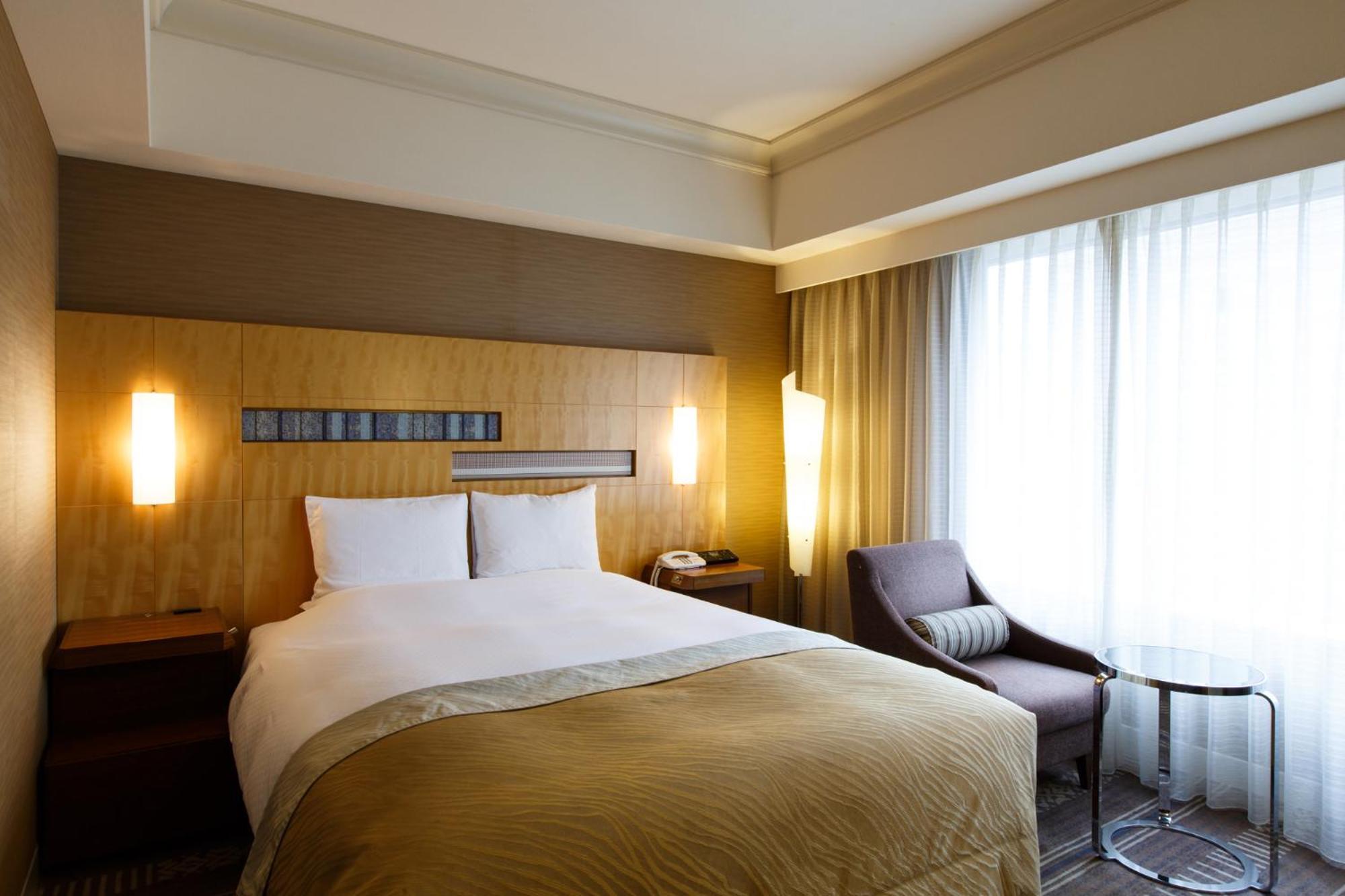 פוקואוקה Hotel Okura Fukuoka חדר תמונה A room at the hotel
