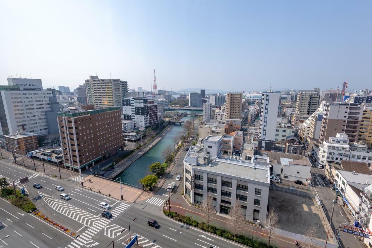 פוקואוקה Hotel Okura Fukuoka מראה חיצוני תמונה View of the river in Nagoya